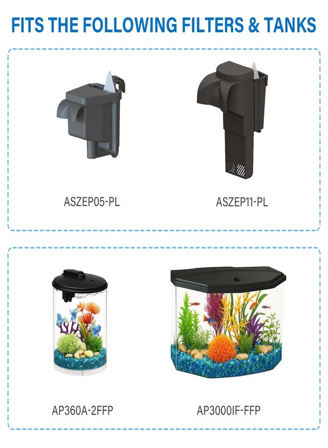 مجموعة خراطيش ترشيح SW PRODUCTS XS (12 خرطوشة) لأحواض السمك، خراطيش بديلة لأحواض أسماك Koller Products - Image 4